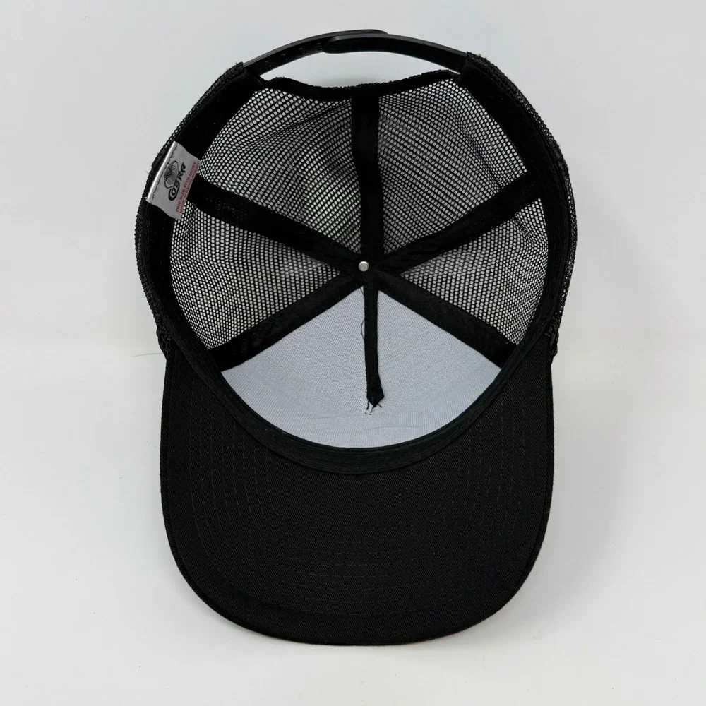 Cobra Be Bold Eagle Patch Trucker‎ Hat Black Mesh Snapback Cap One Size